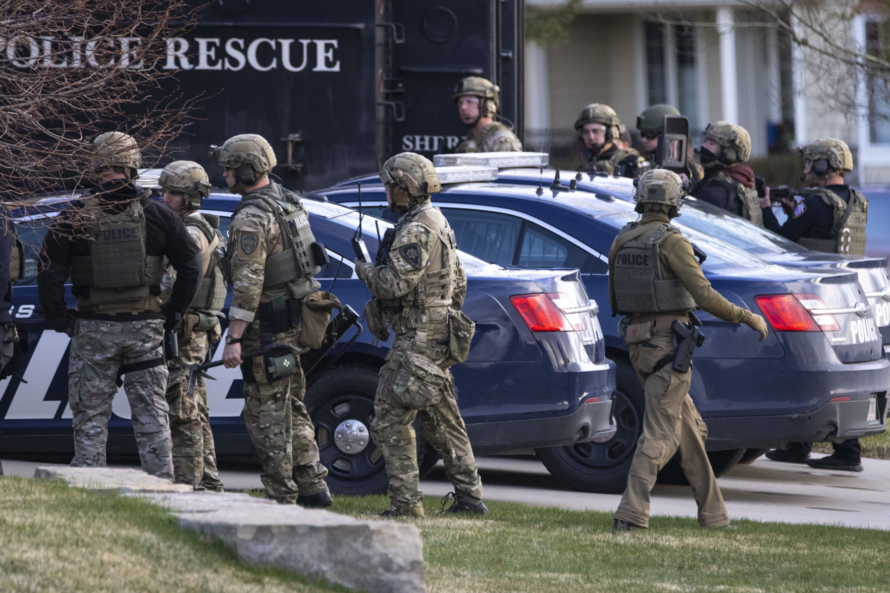 Police standoff